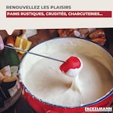 thumbnail of Set à fondue au fromage 2 personnes fonte émaillée Fackelmann