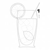 thumbnail of Lampe néon Mojito 115x75 cm 832 led blanc chaud vert blanc froid IP44 Lotti