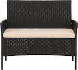 thumbnail of Décoshop26 - Conjunto de móveis de jardim de design em rattan sintético antracite com estrutura metálica e almofadas creme 39 x 73 04_0009736
