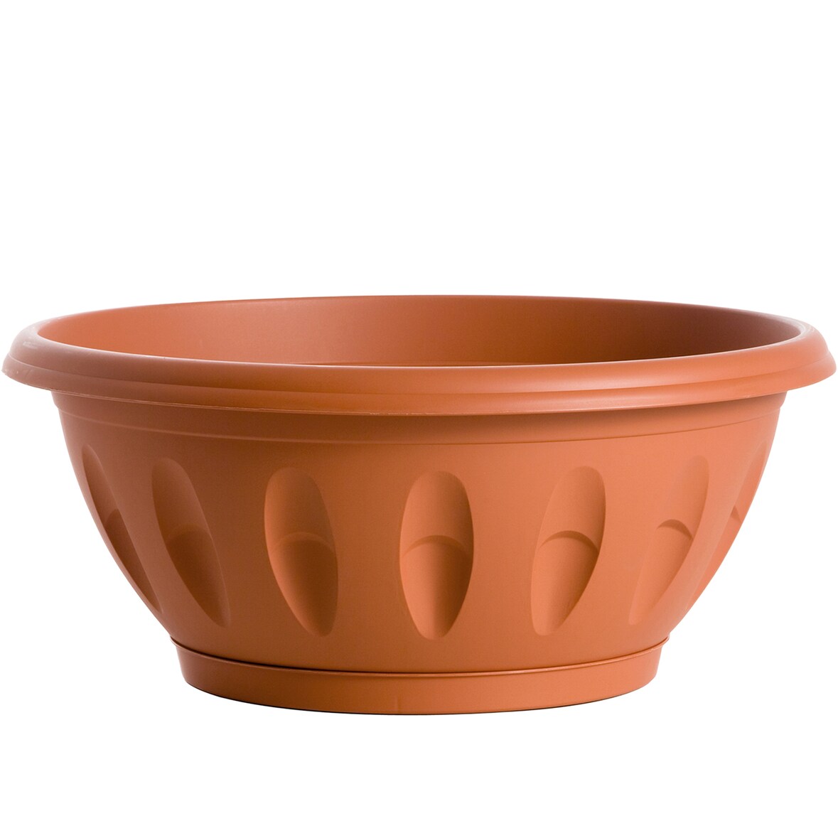 Bol Alba, 30 cm de diámetro, con platillo