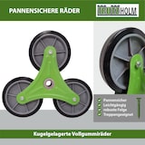 thumbnail of Treppensackkarre klappbar höhenverstellbar große Ladefläche 113 cm Höhe Stahl Treppensteiger