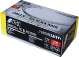 thumbnail of NITRAS BIG BLACK WAVE, Nitril-Einmalhandschuhe, schwarz XS 200 St.  2000 Stück