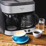 thumbnail of Cafetera Bari PRIXTON | 3 cafés en 1: Espresso, Americano Y Cappuccino