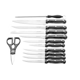 thumbnail of 12-teiliges Messerset ORION mit Holz-Block,