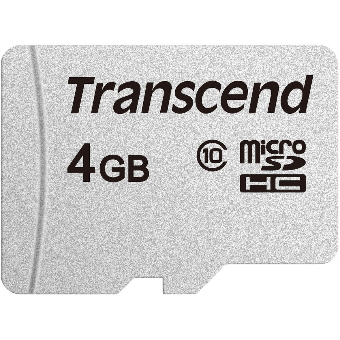 Transcend 4GB 300S - Speicherkarte microSDHC Class 10