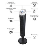 thumbnail of Turmventilator QuietSet HY-254 17x80x17,4cm 35W schwarz