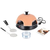 thumbnail of Emerio PO-115984 Pizzamacher/Ofen 6 Pizza/Pizzen 1200 W Schwarz, Orange