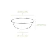 thumbnail of BIOZOYG 25 Stück Dipschälchen 30ml rund Einwegschälchen Palmblattschälchen Snackschälchen, kompostierbar, ideal für Fingerfood und Snacks