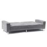thumbnail of Divano letto 2 3 posti con schienale reclinabile e cuscini matrimoniale Quarzo pronto letto - Grigio-DI1798MIG