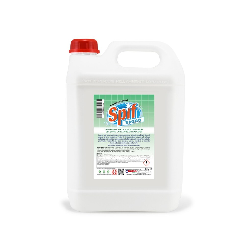 Spif Detergente Bagno 5 LT - Prodotto Professionale - HACCP