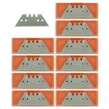 thumbnail of Lutz GmbH Profi Trapez Ersatzklingen 100 Stück Cutterklingen Universalklingen für Cuttermesser Teppichmesser Dachdeckermesser Handwerk Werkstatt