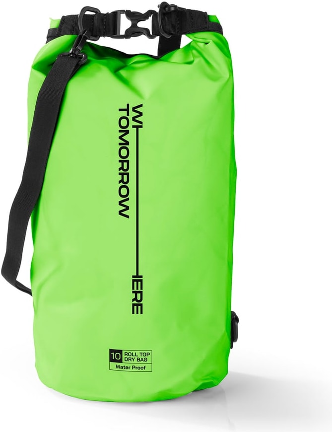 Where Tomorrow PVC dry bag - Style 02 - 10L - grün