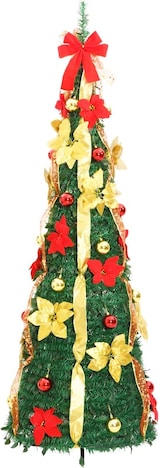 thumbnail of vidaXL Pop-Up-Weihnachtsbaum Künstlich 50 LEDs Grün 120cm