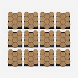thumbnail of Pannelli fonoassorbenti decorativi esagonali 12pz 62x76 cm-DH104807