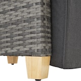 thumbnail of tectake Fauteuil en rotin PESCARA cadre en aluminium - par pièce - 405372