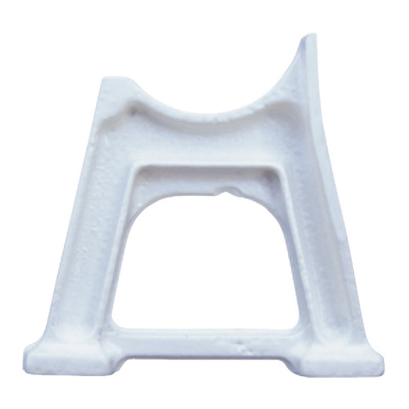 Lot de 10 Pieds de radiateur fonte Blanc Sannover