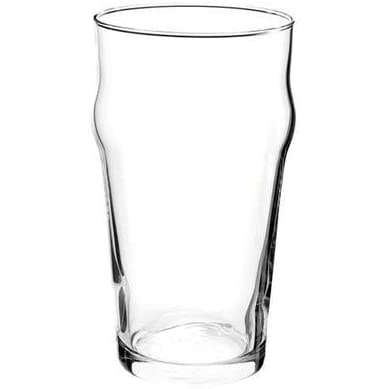 Bormioli Rocco Scatola 12 Bicchieri Nonix Birra in Vetro 58cl, Trasparente