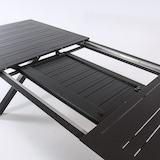 thumbnail of Mesa para exterior extensible de 215 cm a 295 cm, Aluminio color antracita, Tamaño: 215/295x98x78 cm