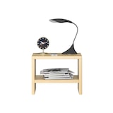 thumbnail of Nachttisch Kiefer massiv modernes kubisches Nachtkästchen in offener Form 90.20-K5