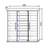 thumbnail of VCM  Santila  H. 92 x B. 88 x T. 18 cm