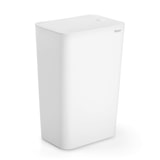 thumbnail of Rayen Badezimmer-Abfalleimer mit Deckel, 9 Liter Fassungsvermögen, weiß, PP, Maße: 22 x 16 x 33 cm