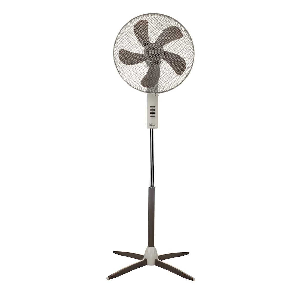 Bimar VP433 ventilatore a piantana 40 cm IMQ, Motore a induzione 55W, Elica Ø 39cm con 5 pale, Griglia di protezione in metallo
