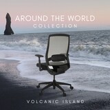 thumbnail of Bureaustoel / draaistoel COLORE rugleuning mesh / zitting stof zwart hjh OFFICE