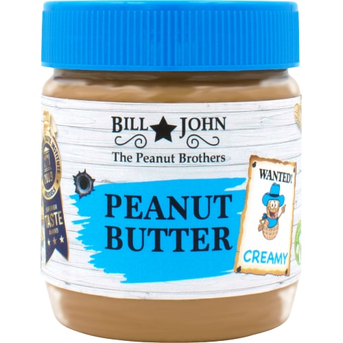 Bill&John Erdnussbutter Creamy  (350 g)