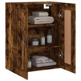 thumbnail of vidaXL Wandschrank Räuchereiche 69,5x34x90 cm Holzwerkstoff