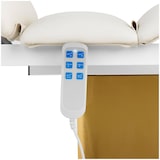 thumbnail of physa Elektrische Kosmetikliege - 3 Motoren - 300 W - 190 x 65 x 60 - 73 cm - 150 kg - weiß/golden