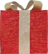 thumbnail of ECD Germany LED Geschenkboxen 3er-Set, Rot-Gold, 90 warmweiße LEDs, Batteriebetrieb, Timer, Weihnachtsdeko