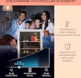 thumbnail of Beersafe XXL Kühlschrank 80 Liter 3 Böden Panoramaglastür Edelstahl Silber