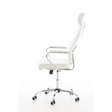 thumbnail of DELUKE® Bürostuhl Ergonomisch FUGOR Schreibtischstuhl mit Rollen Höhenverstellbarer Drehstuhl, Arbeitsstuhl mit Kopfstütze Chefsessel 125 kg Weiß