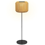 thumbnail of Outsunny - Rattan Solarlampe - Ø34 x H130cm - gelb
