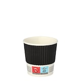 thumbnail of Starpak 500 Trinkbecher, Pappe "To Go" 0,1 l Ø 6 cm · 6 cm Ripple Wall