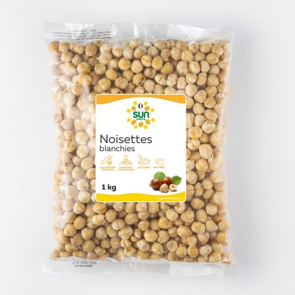 Noisettes Blanchies - Lot de 10