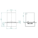 thumbnail of Queimador redondo com vidro para lareira a bioetanol, biolareira em aço inoxidável, 3 litros de diâmetro (35 cm).