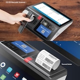 thumbnail of Terminal POS Tactile 11.6 Pouces Android 11 Avec Mini Imprimante 80mm Intégrée Gris YONIS