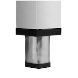 thumbnail of Skyrainbow Arbeitstisch aus Edelstahl, mit Aufkantung, 80 x 60