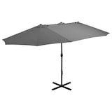 thumbnail of vidaXL Sonnenschirm mit Aluminium-Mast 460 x 270 cm Anthrazit