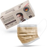 thumbnail of Charlemain 50x OP Masken, EN 14683 Typ IIR, Medizinischer Mund-Nasen-Schutz, Beige