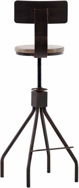 thumbnail of CHEFGASTRO Barhocker NICE HxBxT 93x45x45cm Metall Bronze Barstuhl