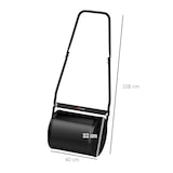 thumbnail of Rodillo de Césped Jardín Acero 30L Llena Agua Arena Φ32x40cm Asa Desmontable