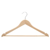 thumbnail of aro Kleiderbügel, Holz, 43 x 1.2 x 22 cm, 6 Stück