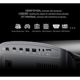 thumbnail of Videoprojecteur LED HD 3600 Lumens Support Connexion Smartphone HDMI USB YONIS