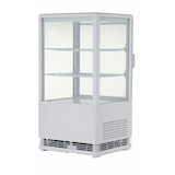 thumbnail of METRO PROFESSIONAL Kühlvitrine GGC2058, Glas/Kunststoff, 42.8 x 38.6 x 81 cm, 58 L, weiß