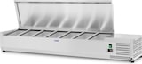 thumbnail of Royal Catering Kühlaufsatzvitrine - 150 x 33 cm - 7 GN 1/4 Behälter