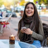 thumbnail of Relaxdays Trinkgläser 4er Set, Wassergläser, gewellt, spülmaschinenfest, Strohhalme, für Eiskaffee, 350 ml, transparent