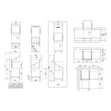 thumbnail of Lavavajillas de Capota DCG-800 S1 (630x770x1500mm, 380-415V) de Edenox