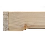 thumbnail of Niedrigbett unbehandeltes Holz 140x200 Fichte Tanne V-60.47N-14 Rollrost inkl.